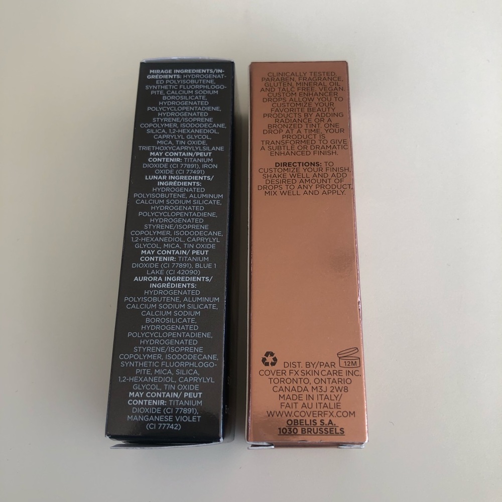SOLD : Cover FX Glitter and Custom Enhancer Drops - Picture 4 of 4